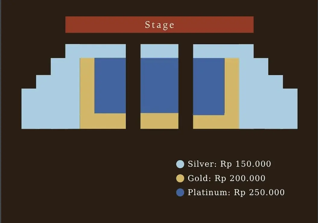 Denah tempat duduk / Seating plan